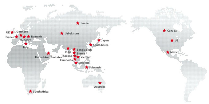 六年百場秀，百聯(lián)充絨機憑實力“闖”世界
