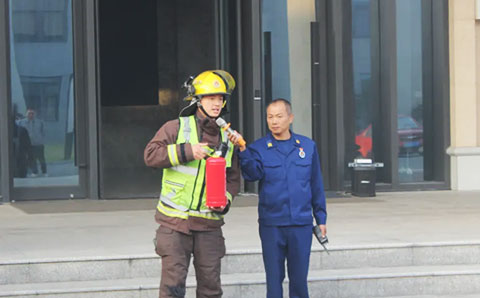 百聯機械｜開展消防演練，筑牢生命防線